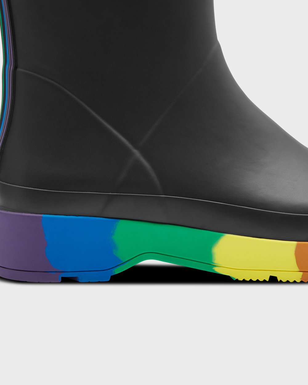 Play Boots Heren - Hunter Original Pride Heeled Rain - Zwart - 68GHKAZTN